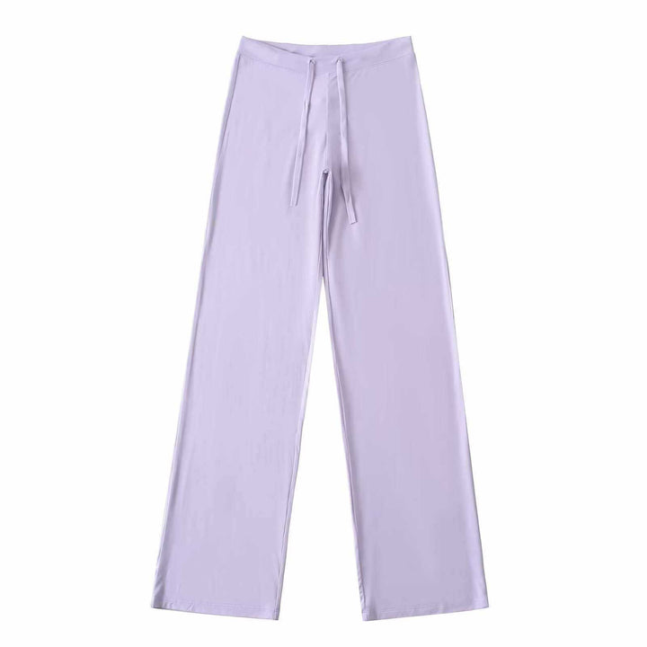 Lune London casual wide jersey pants for women