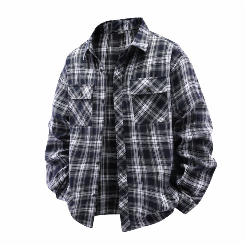 Checked shirts for women with double breast pockets Lune London