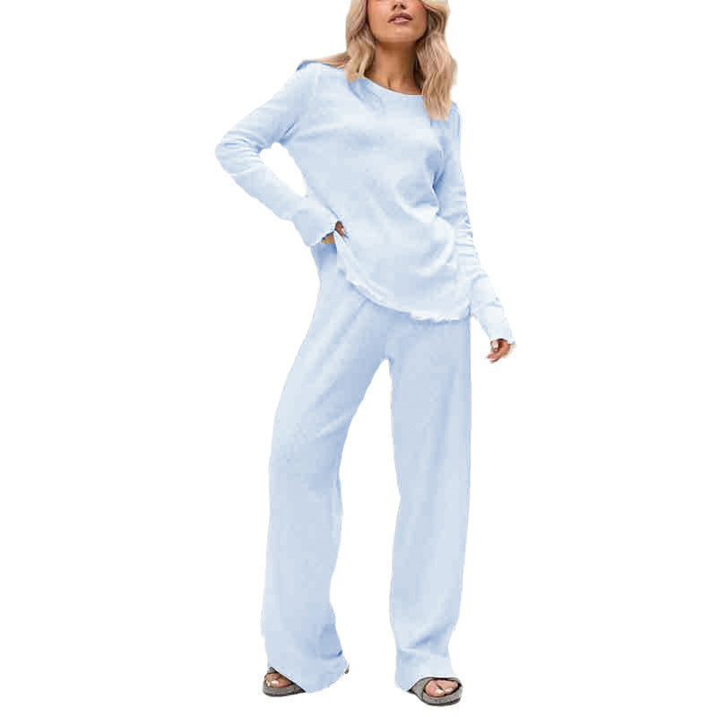 Ladies soft fabric lounge outfit Lune London
