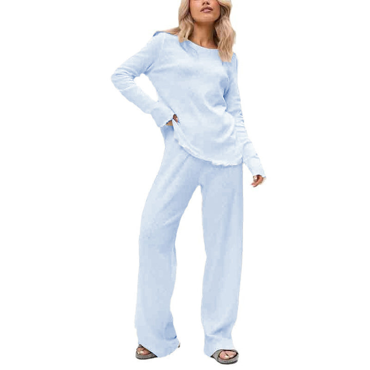 Ladies soft fabric lounge outfit Lune London