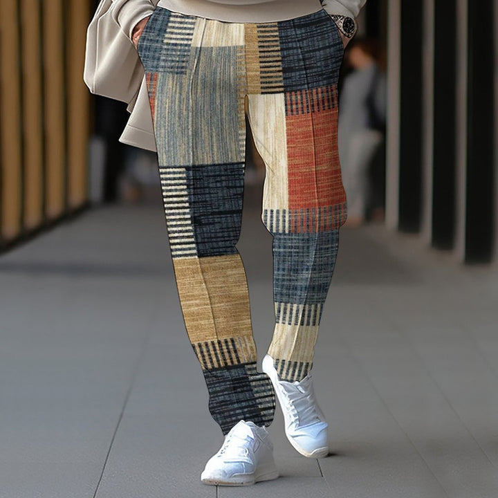 Ladies Checked Pants Fashion Lune London