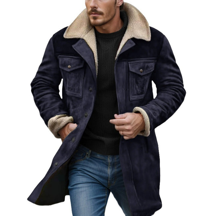 First-class suede jacket for men with teddy lining Lune London