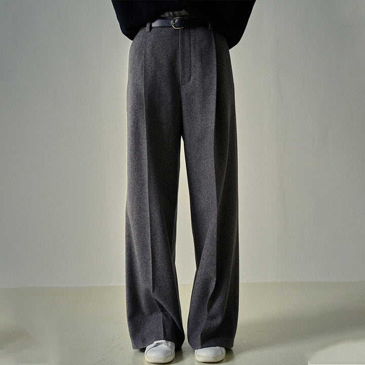 Pantalons de costume larges élégants pour femmes Chic & Stil