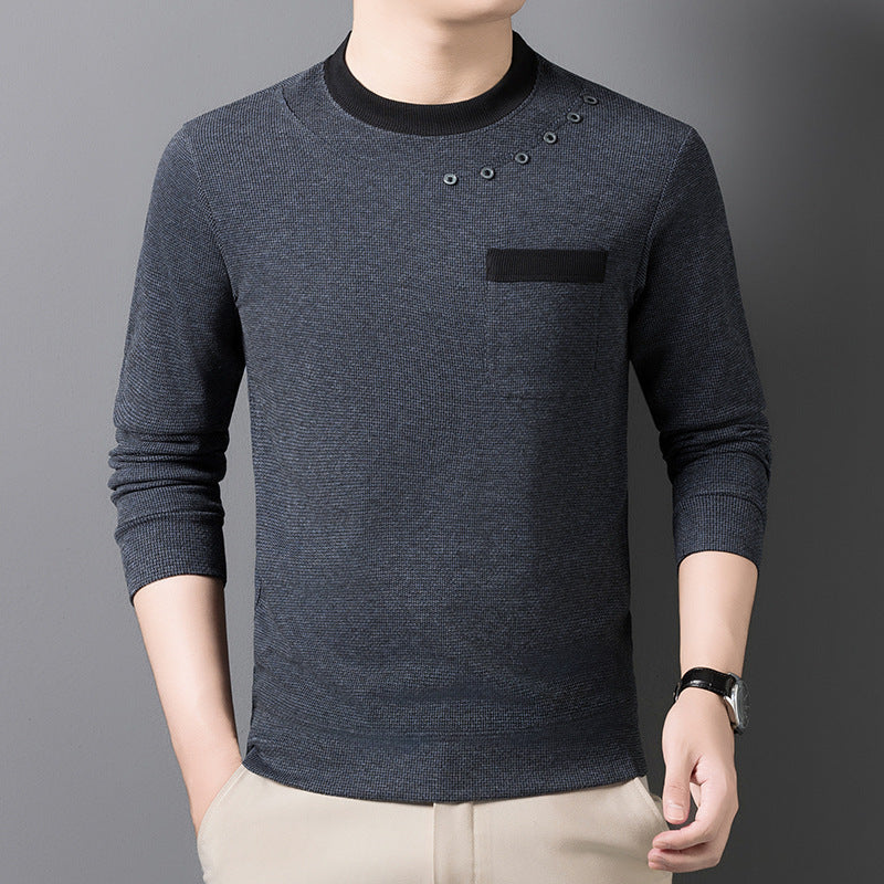 Trendy sweatshirt for men with unique detail accents and a practical chest pocket Lune London