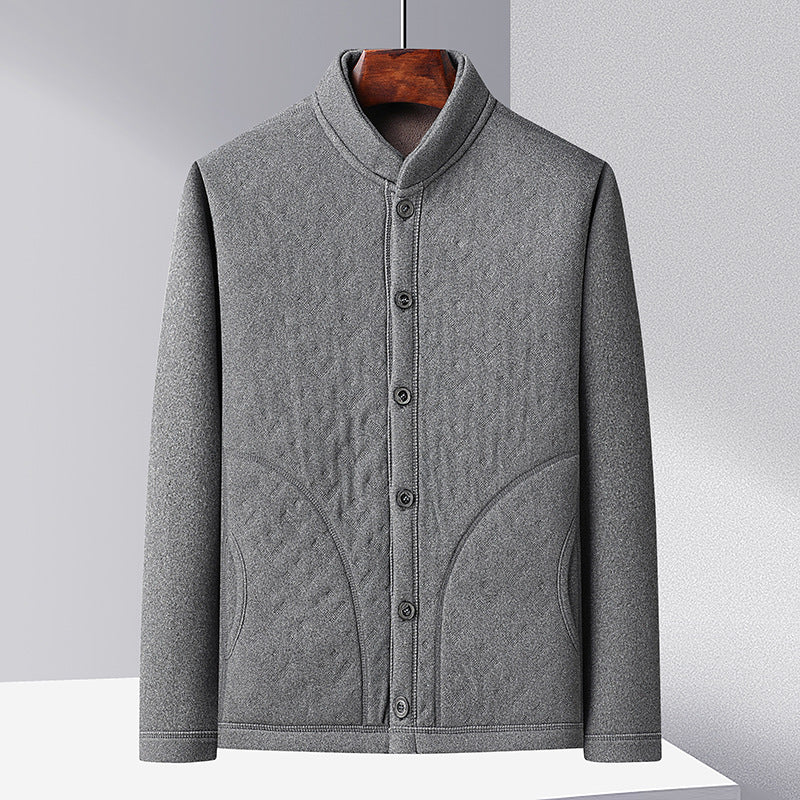 Veste matelassée tendance pour homme avec col étroit Lune London