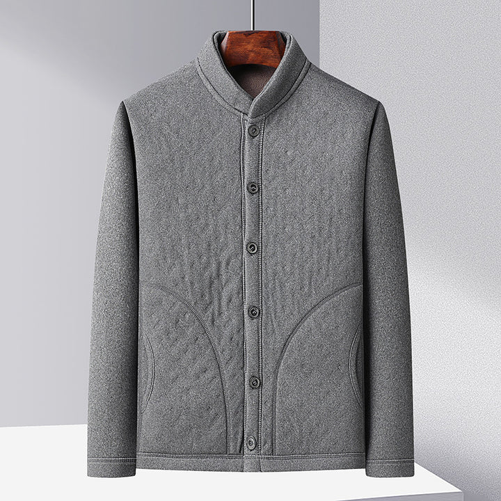 Veste matelassée tendance pour homme avec col étroit Lune London