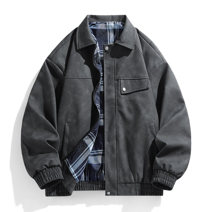Casual utility jacket for men with two chest pockets Lune London