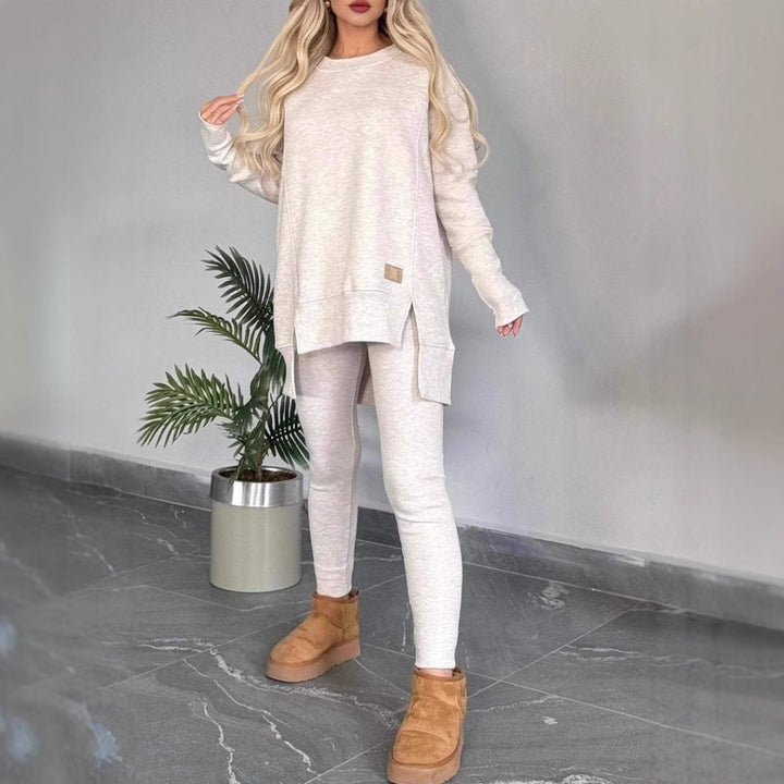 Ladies Comfortable Relaxation Set with Modern Oversized Cut Lune London
