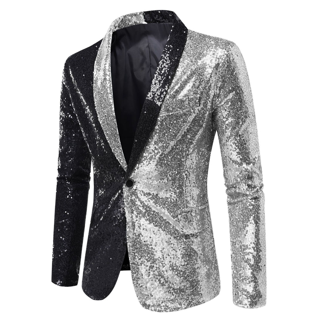 Shimmering jacket for men with modern cut and sparkling accents Lune London