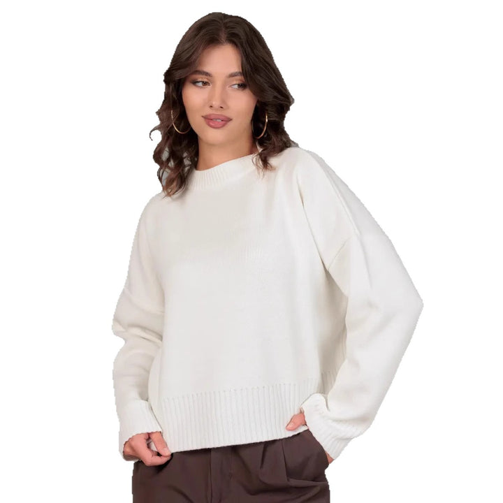 Women casual knit sweater with loose fit Lune London