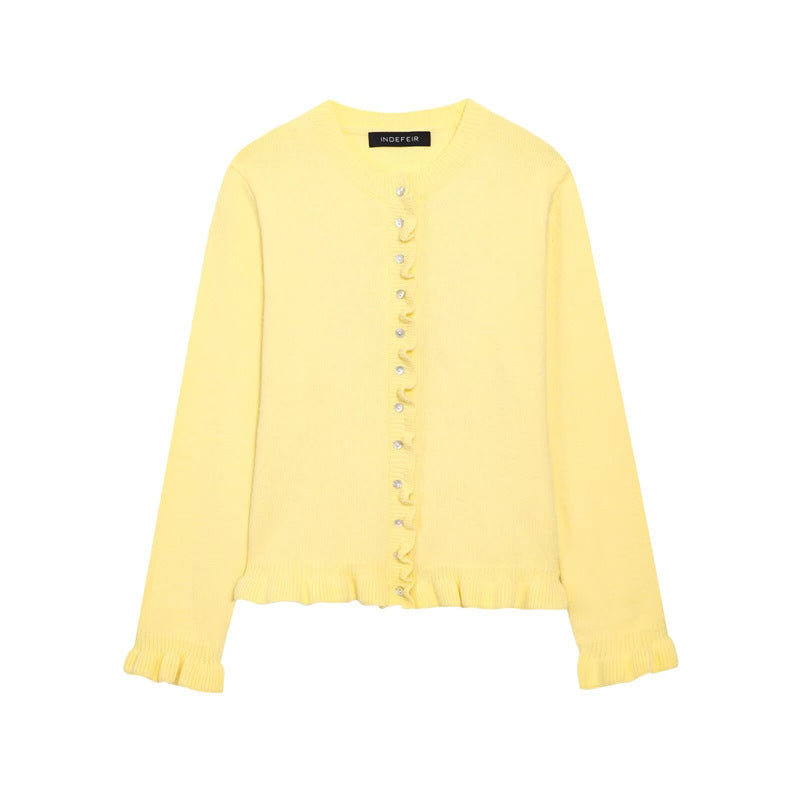 Ladies playful cardigan Lune London
