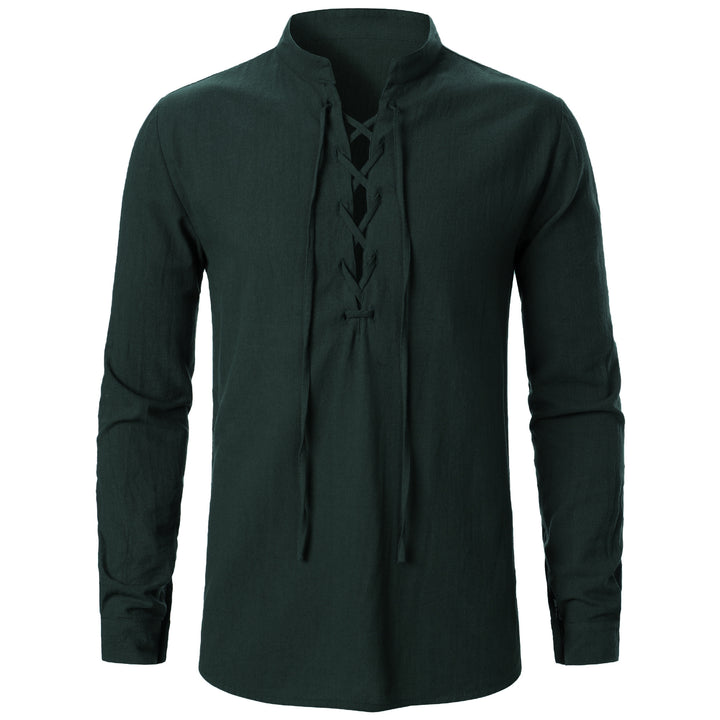 Men Long Sleeve T-shirt with Laces Lune London