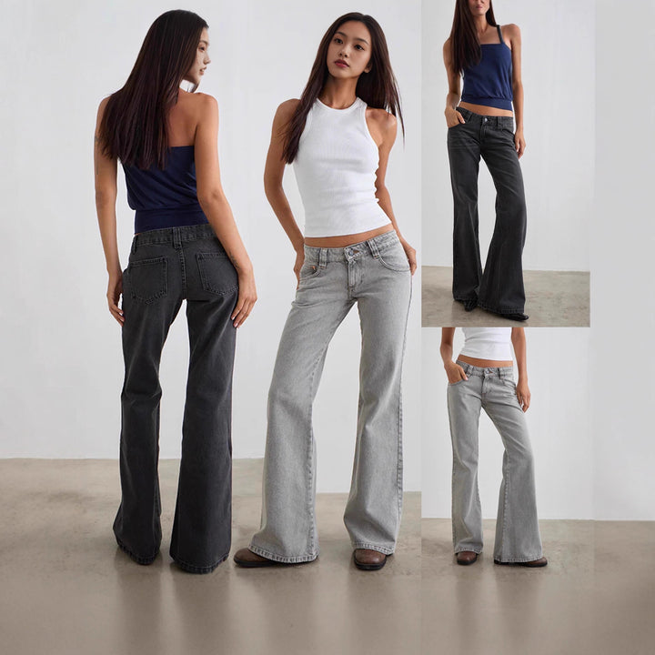 Women's bootcut jeans with high waist and trendy cut Lune London