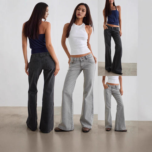 Women's bootcut jeans with high waist and trendy cut Lune London
