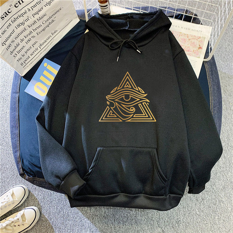 Women's hoodie with artistic graphic design Chic & Stil