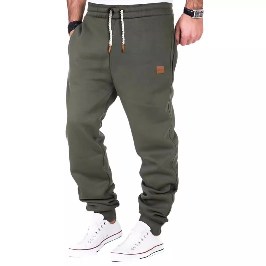 Comfortable jogger pants for men with drawstring Lune London