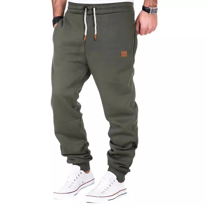 Comfortable jogger pants for men with drawstring Lune London
