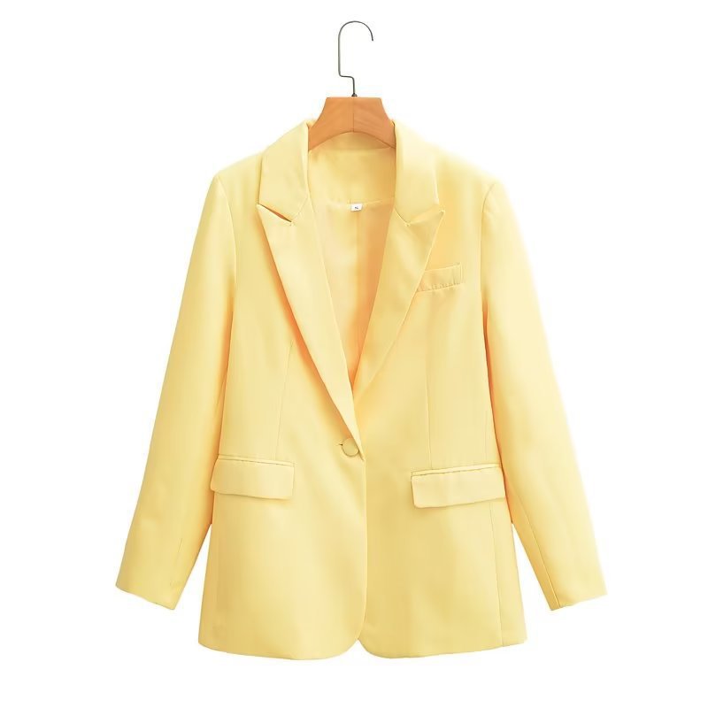 Veste de blazer pour femmes à coupe moderne avec poches pratiques Chic & Stil