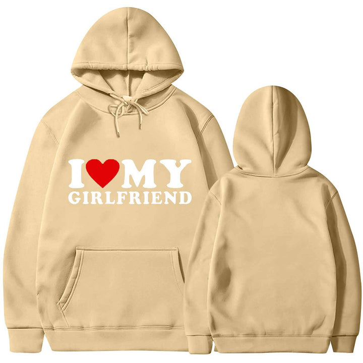 Women's casual hoodie with heart graphic Chic & Stil
