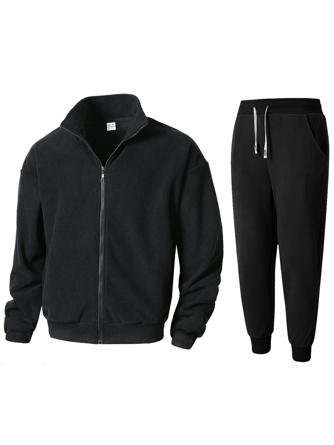Men's Fleece Relax Suit with High Collar Lune London
