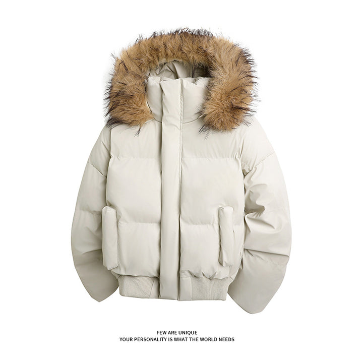 Veste matelassée tendance pour dames avec garniture en fausse fourrure douillette et poches pratiques Lune London