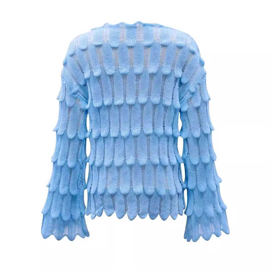 Ladies Oversized Knitted Chic Sweater