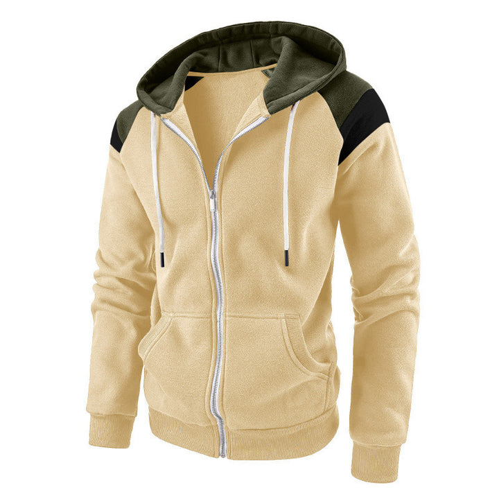 Men's sporty hoodie with contrasting details Lune London