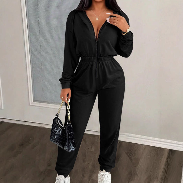 Ladies chic leisure jumpsuit