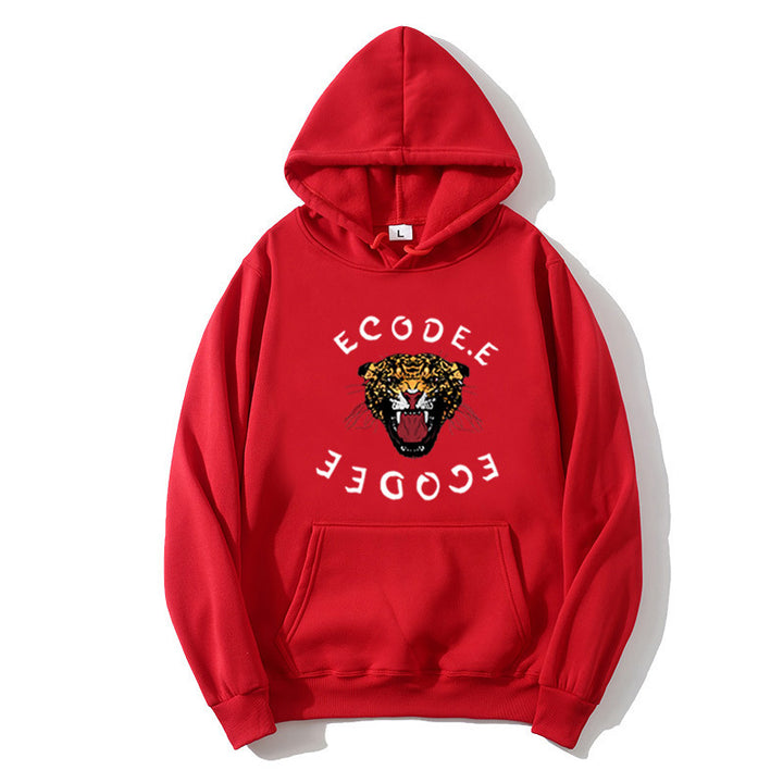 Women's hoodie with tiger-like graphic design Chic & Stil