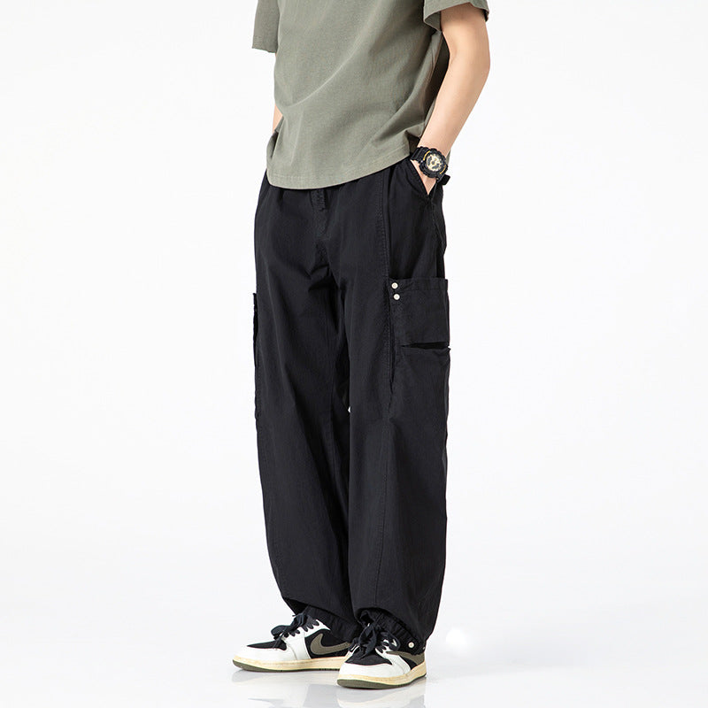Pantalons cargo décontractés pour hommes avec des poches conçues de manière pratique Lune London