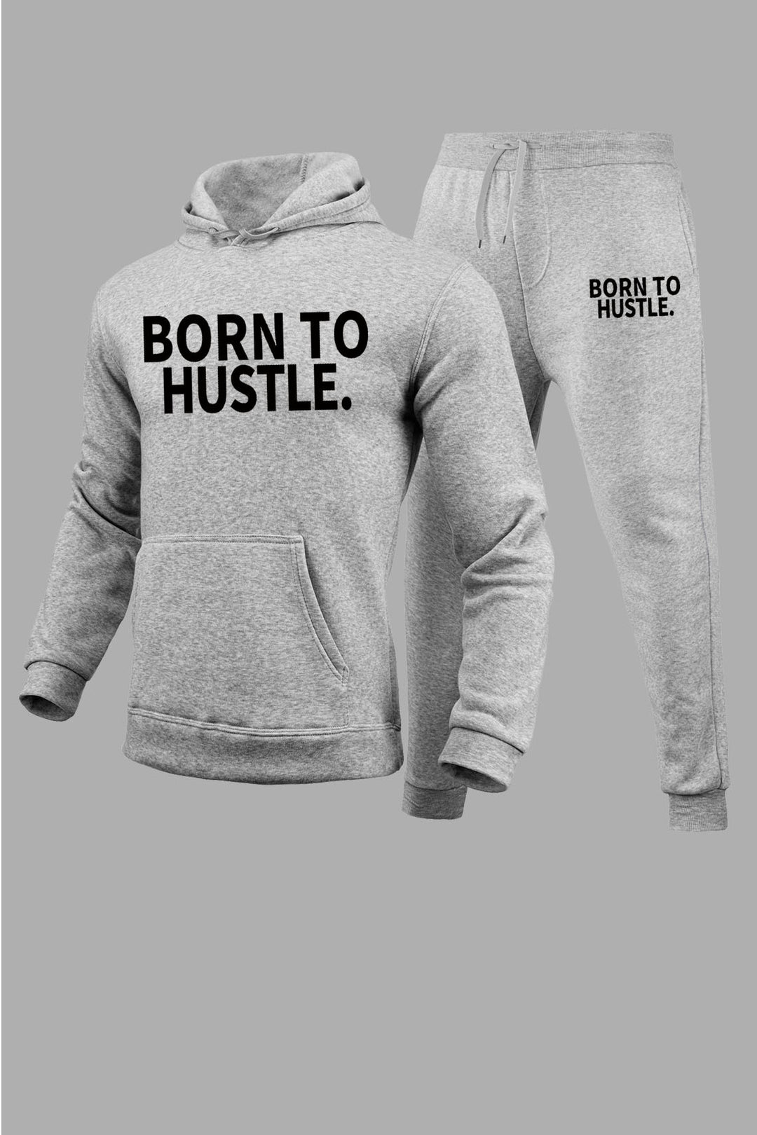 Men's sports outfit with a modern pattern and a motivational inscription Lune London