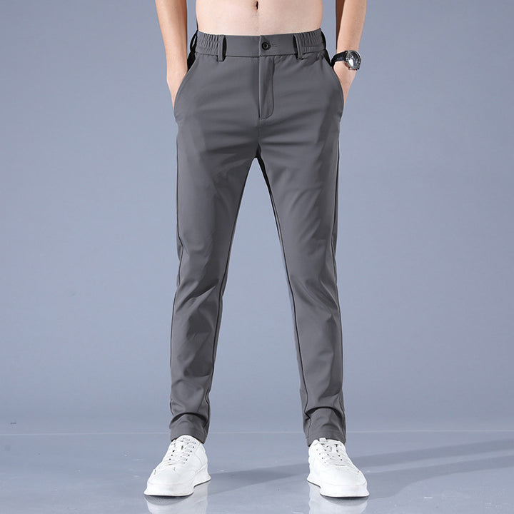 Elegant slim-fit business trousers for men Lune London