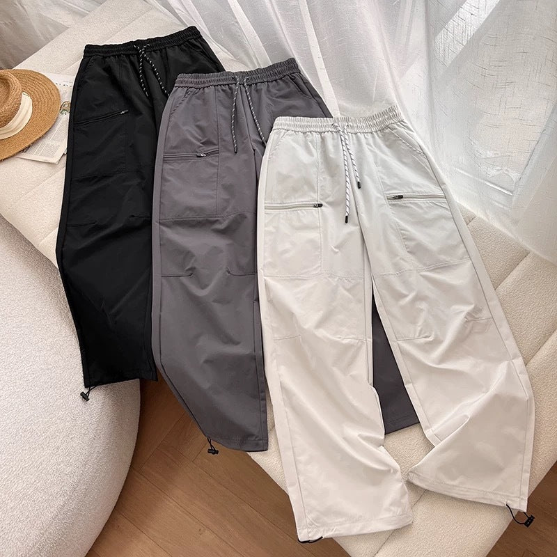 Pantalons légers et respirants pour femmes en extérieur avec taille ajustable Chic & Stil