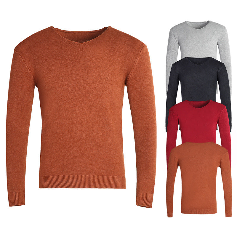 Classic V-neck sweater for men Lune London