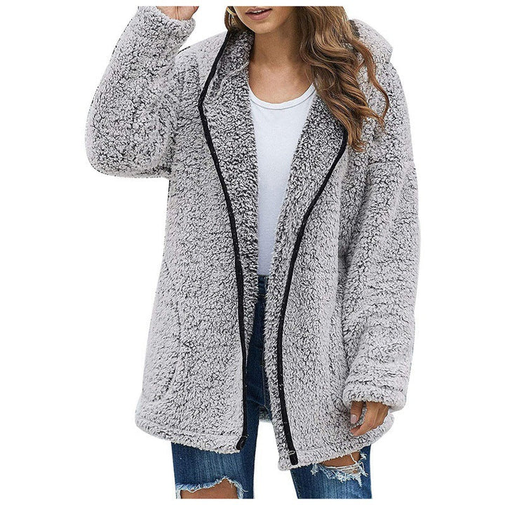 Women's Cozy Fleece Jacket with A Loose Fit and High-Quality Craftsmanship Lune London