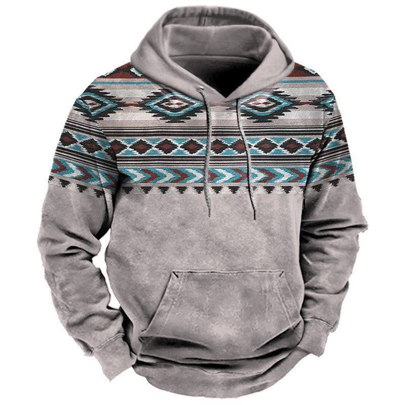 Men's hoodie with western and cowboy design Lune London
