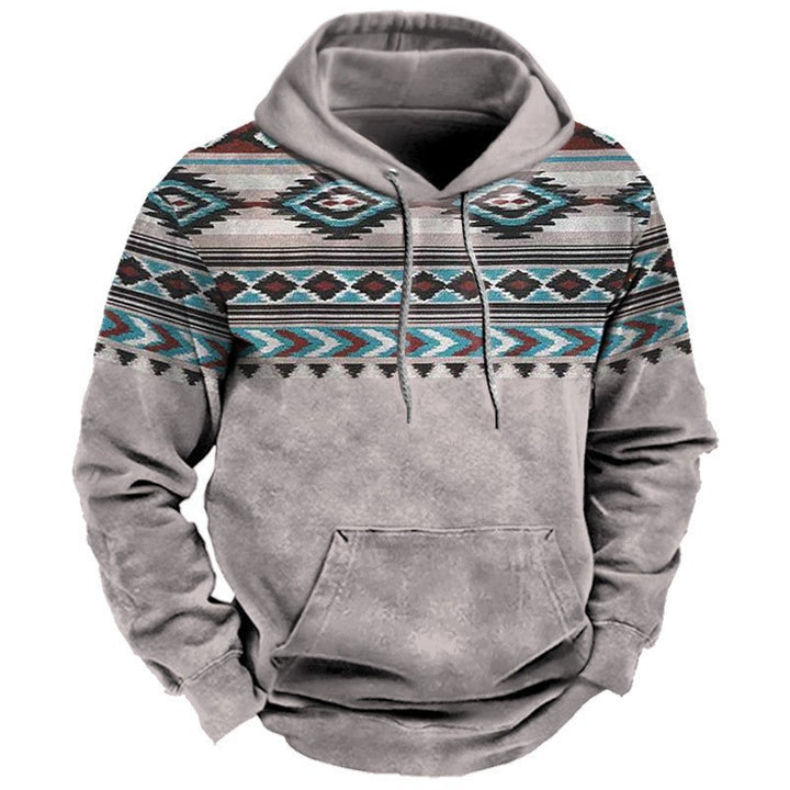 Men's hoodie with western and cowboy design Lune London