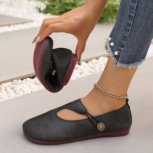 Elegant ladies Mary Jane ballerinas Lune London
