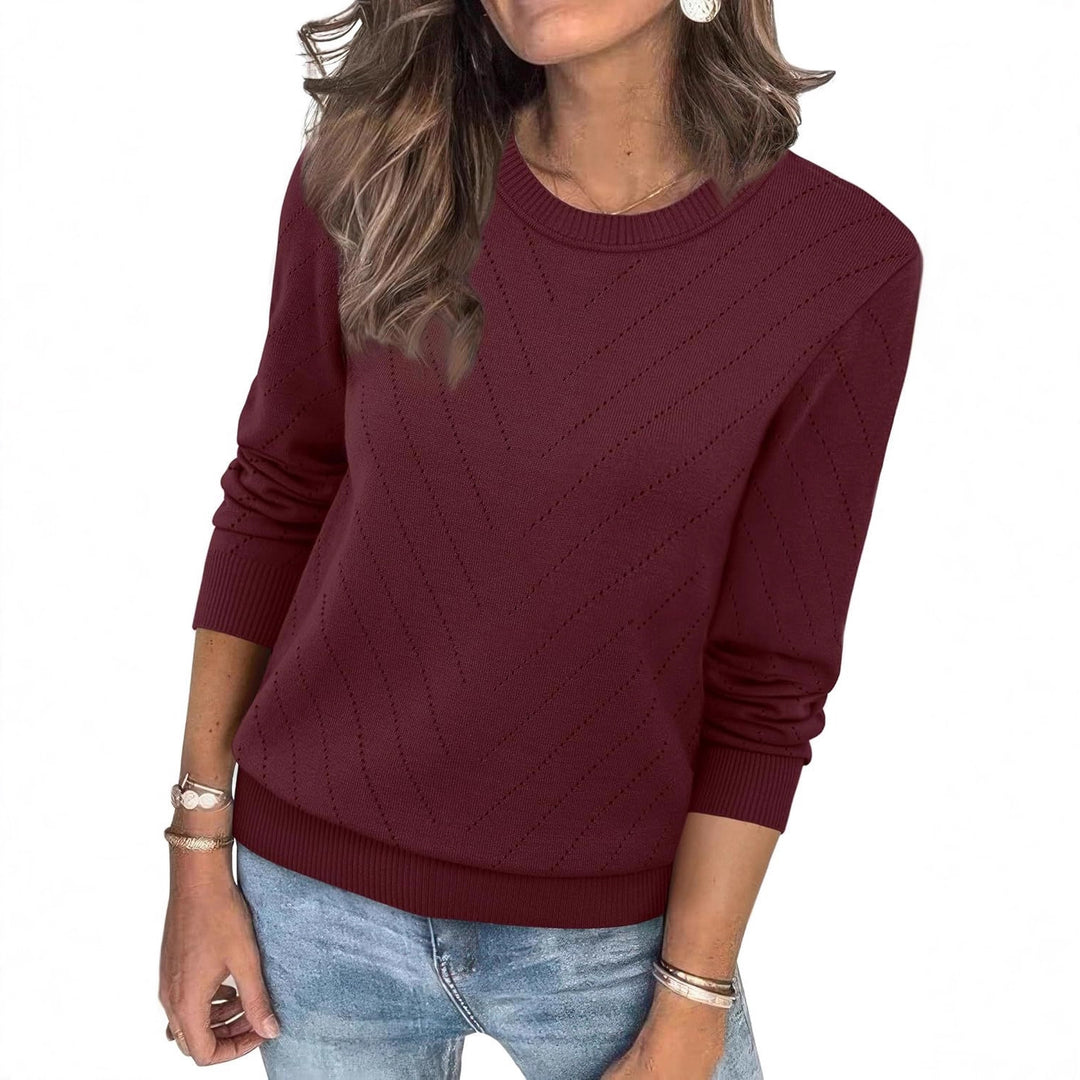 Elegant striped pullover for ladies Lune London