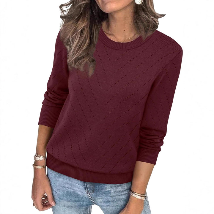 Elegant striped pullover for ladies Lune London