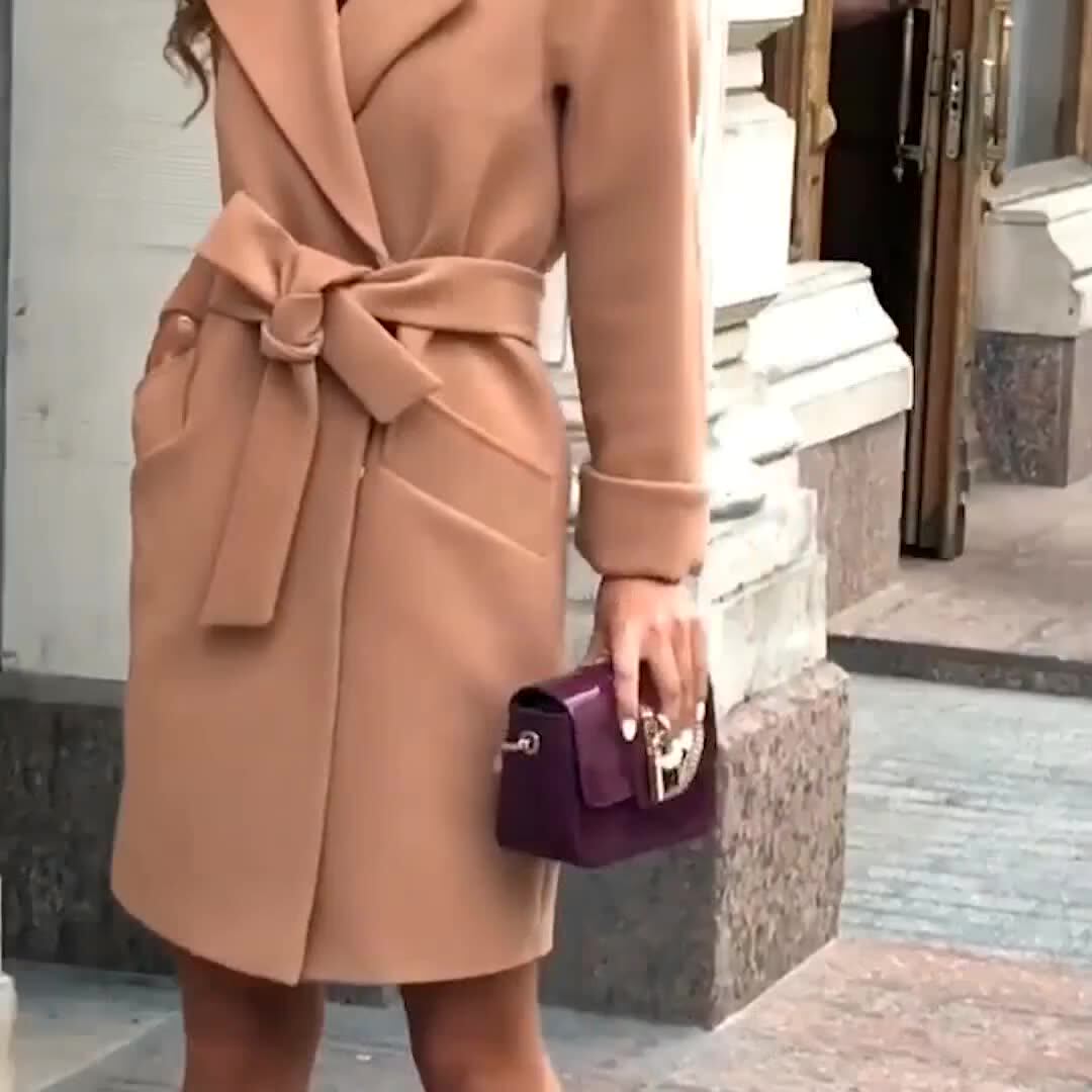 Lune London | Longer Women's Trench Coat Winter Jacket