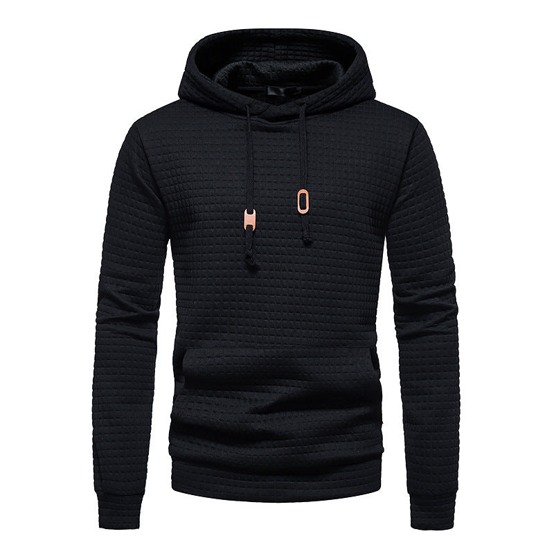 Men's trendy hoodie with textured surface Lune London
