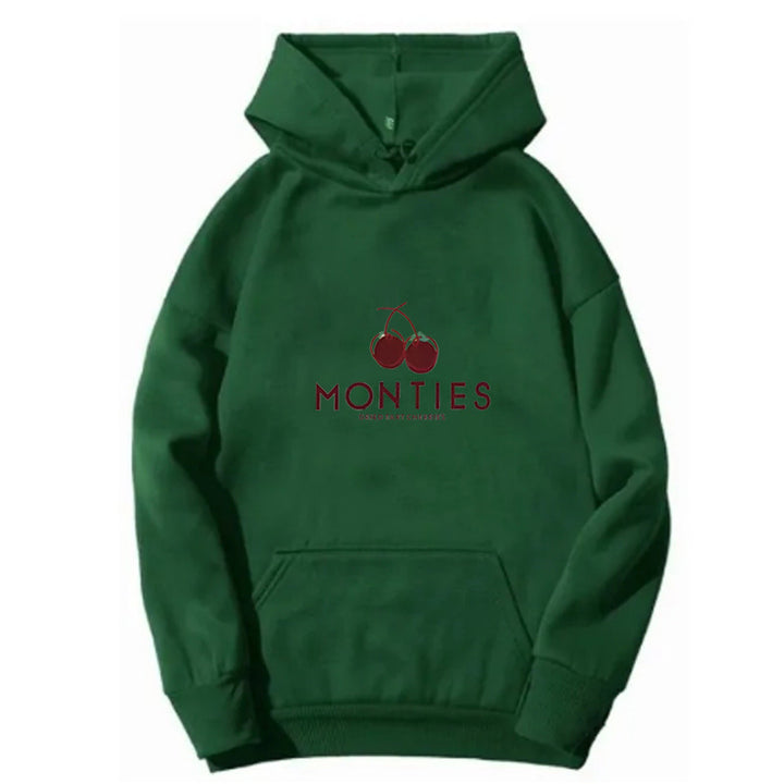 Women's hoodie with fruity logo print Chic & Stil