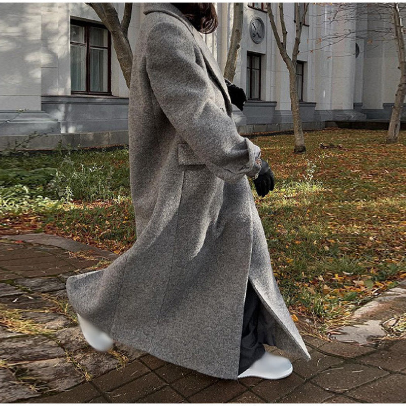 Oversized wool coat for women Lune London