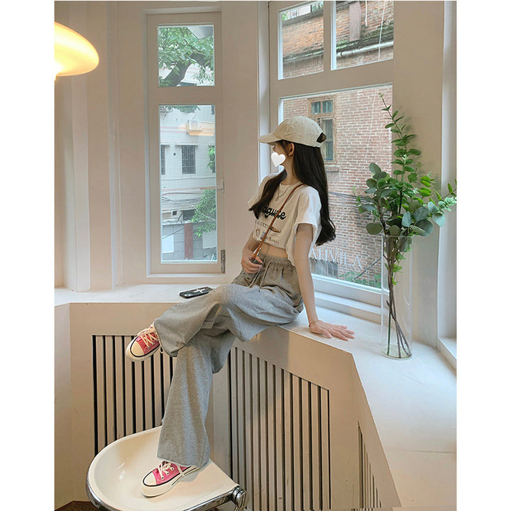 Women's comfortable leisure pants with fashionable cut-out details Lune London