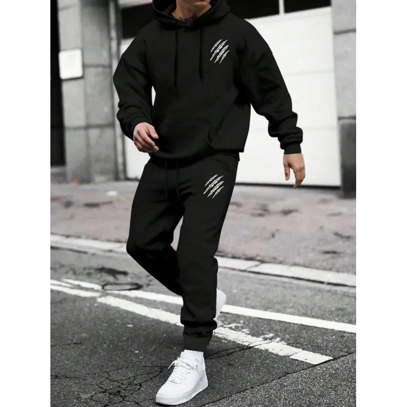 Men's tracksuit with modern graphic design and practical pockets Lune London