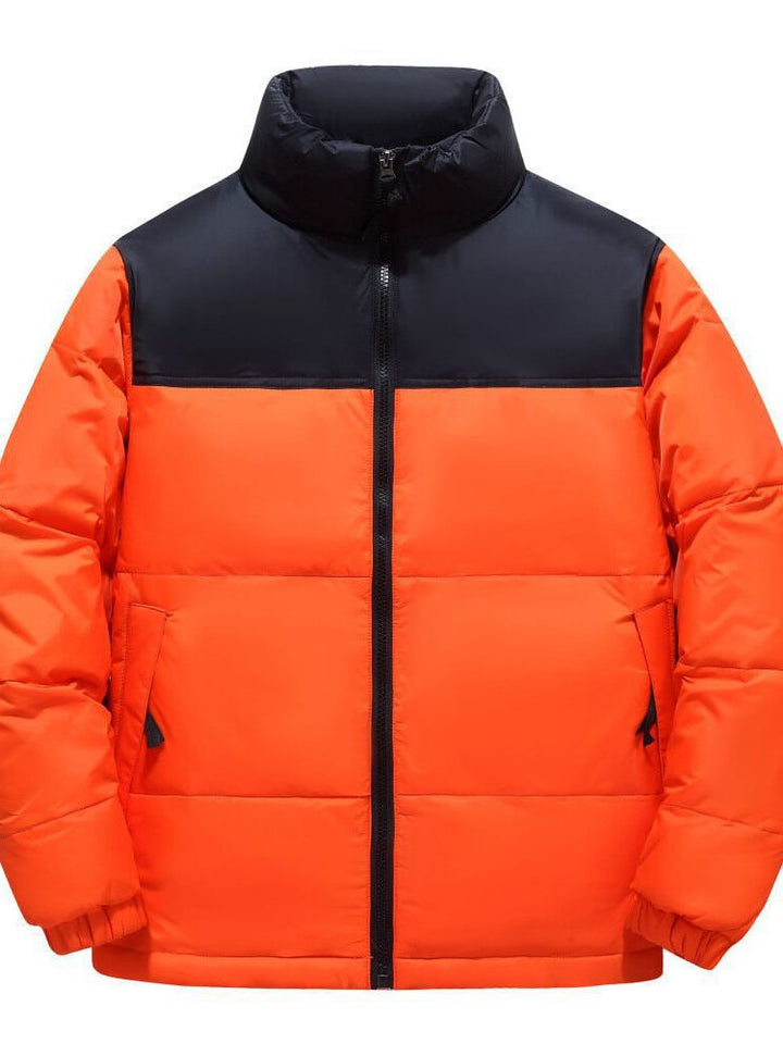 Veste matelassée pour hommes, à la mode et fonctionnelle, avec col haut Lune London