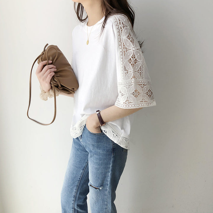 Lune London women's lace T-shirt