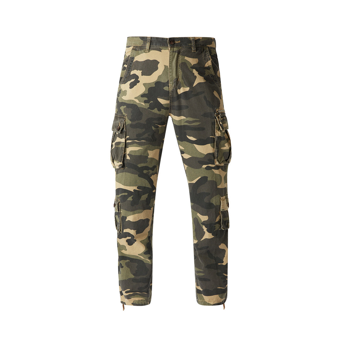 Pantalon cargo fonctionnel pour hommes avec de nombreuses poches Lune London