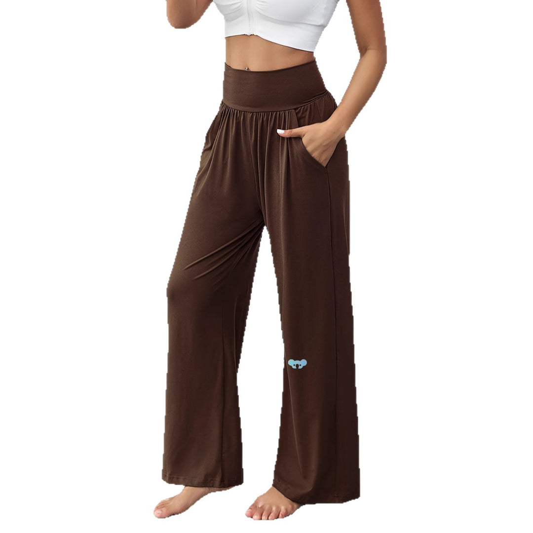 Pantalons de loisirs confortables pour femmes avec taille élastique et poches latérales Chic & Stil